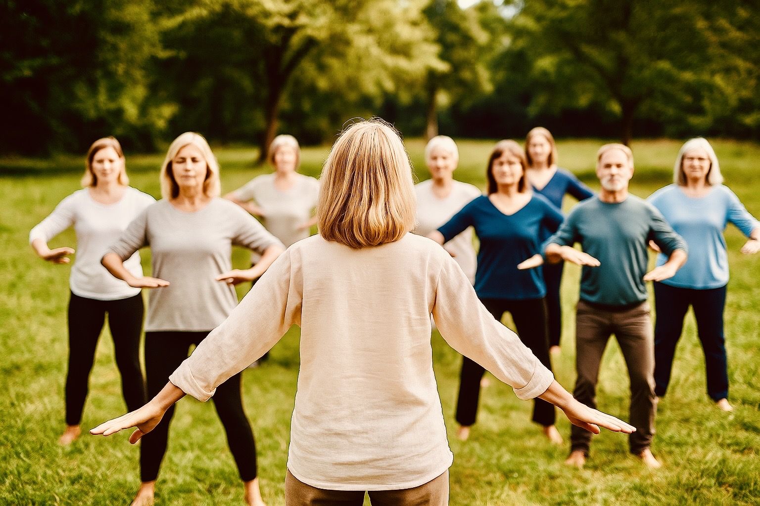 qigong im park